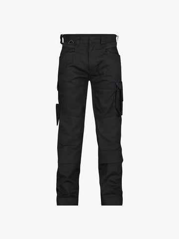 Dassy Dynax Werkbroek met stretch en kniezakken - Zwart Werkbroek Dassy