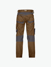 Dassy Dynax Werkbroek met stretch en kniezakken - Leembruin/Antracietgrijs Werkbroek Dassy