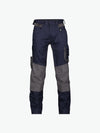 Dassy Dynax Werkbroek met stretch en kniezakken - Nachtblauw/Antracietgrijs Werkbroek Dassy