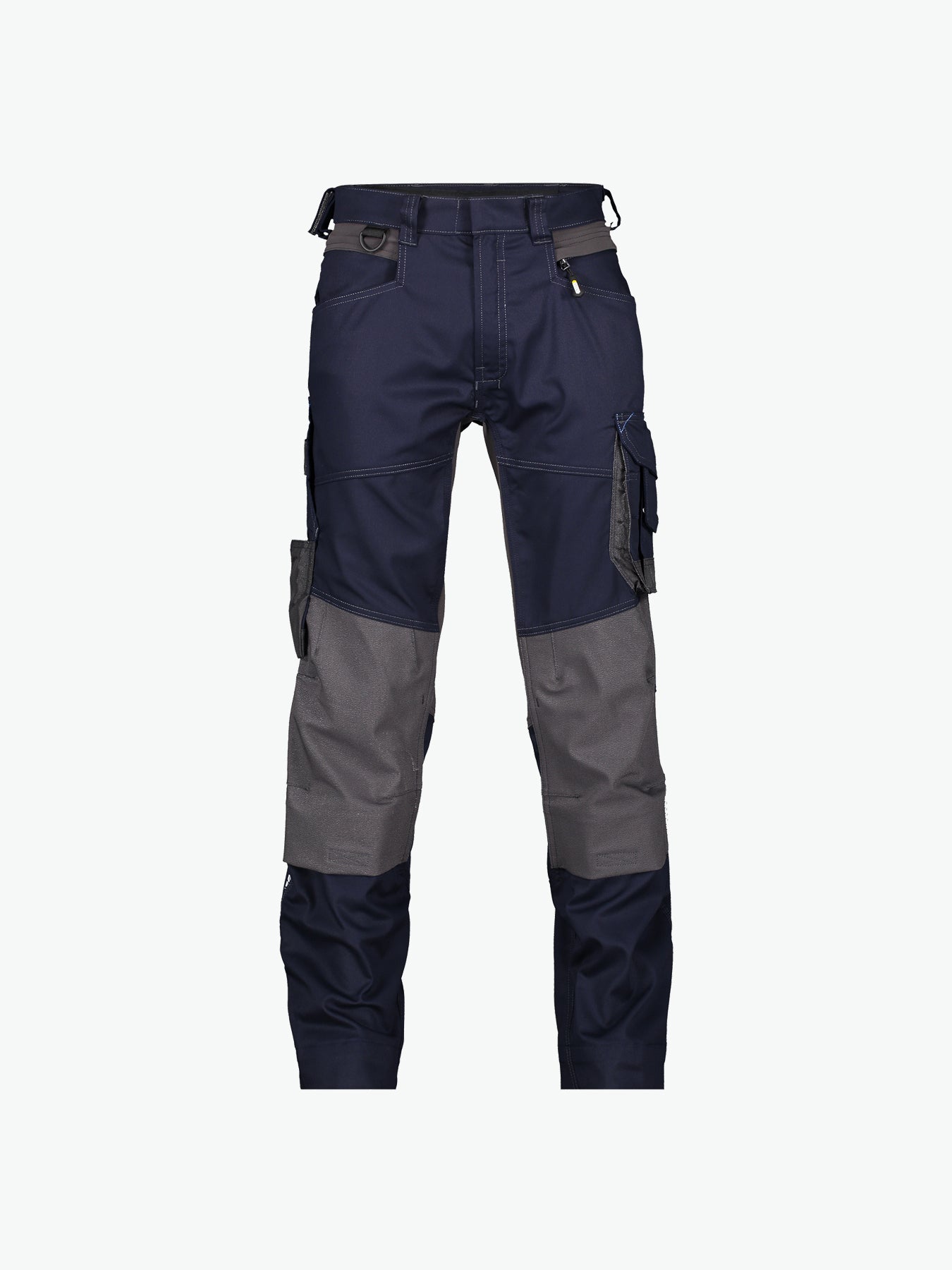 Dassy Dynax Werkbroek met stretch en kniezakken - Nachtblauw/Antracietgrijs Werkbroek Dassy