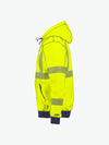 Dassy Evans Hogezichtbaarheidshoodie - Fluogeel/Marineblauw Werksweater HiVis Dassy