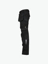 Dassy Flux Holsterzakkenbroek met stretch en kniezakken - Zwart Werkbroek Dassy