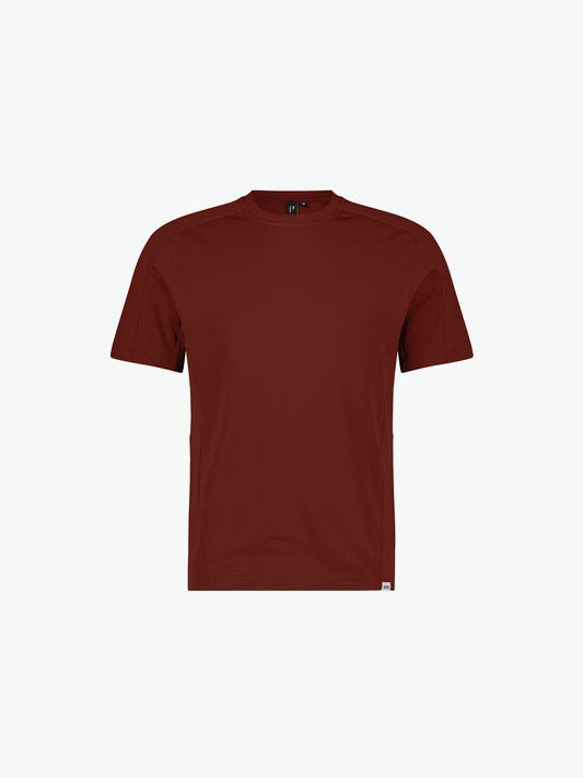 Dassy Fuji T-shirt - Baksteenrood Werkshirt Dassy