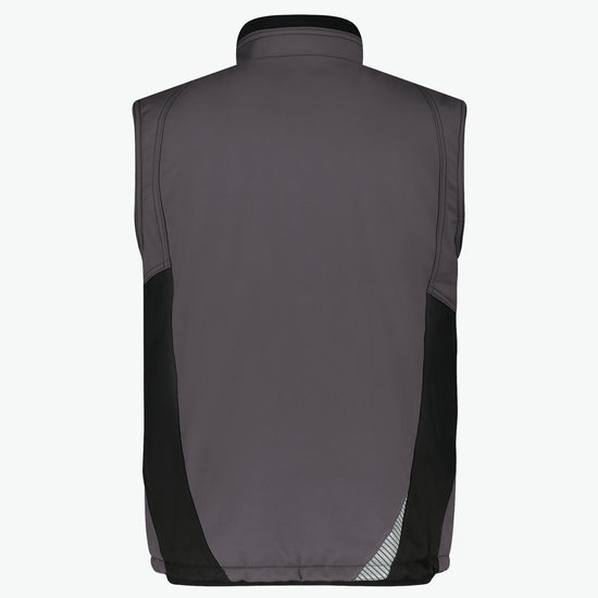 Dassy Fusion Softshell bodywarmer - Antracietgrijs/Zwart Werkvest Dassy