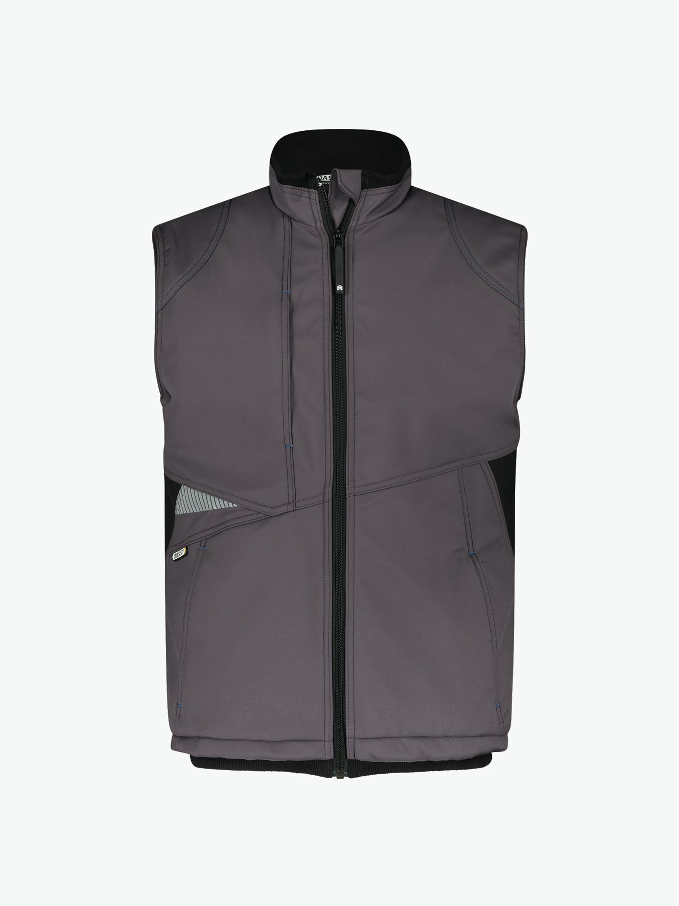 Dassy Fusion Softshell bodywarmer - Antracietgrijs/Zwart Werkvest Dassy