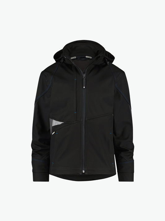 Dassy Gravity Softshelljas - Zwart/Antracietgrijs Werkjas Softshell Dassy