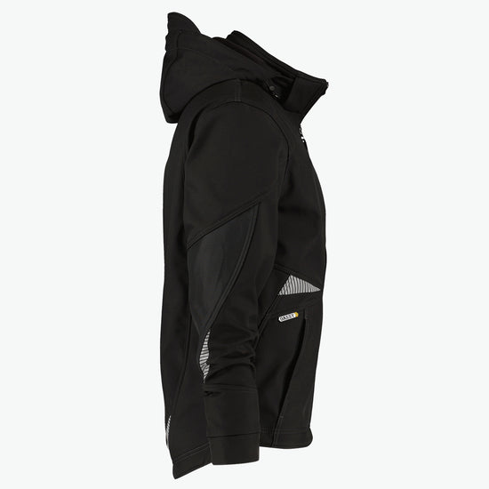 Dassy Gravity Softshelljas - Zwart Werkjas Softshell Dassy