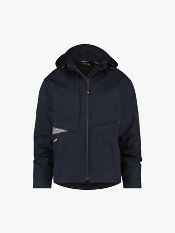 Dassy Gravity Softshelljas - Nachtblauw/Antracietgrijs Werkjas Softshell Dassy