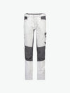 Dassy Helix Painters Women Schildersbroek met stretch voor dames - Wit/Antracietgrijs Werkbroek Dames Dassy