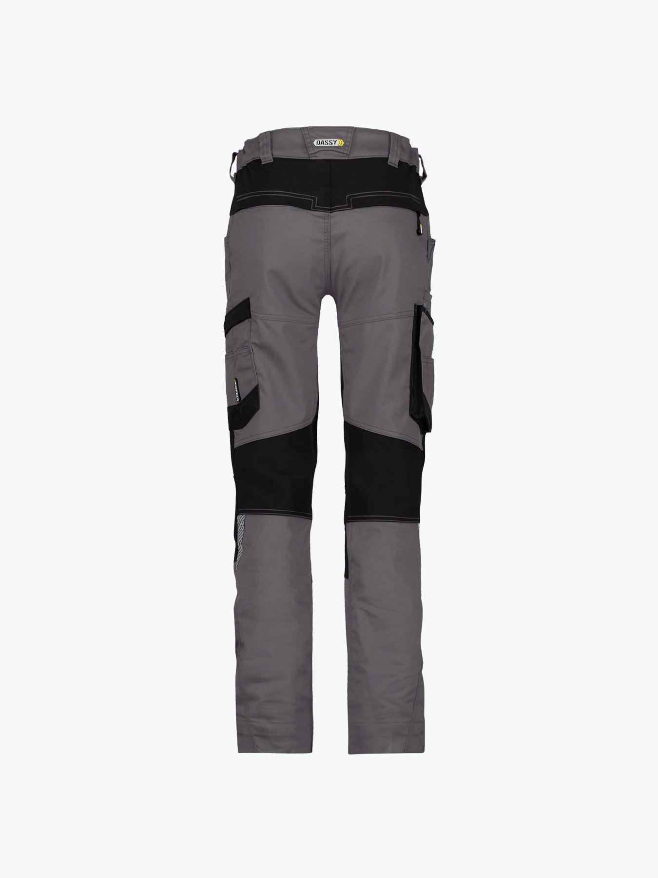 Dassy Helix Women Werkbroek met stretch voor dames - Antracietgrijs/Zwart Werkbroek Dames Dassy