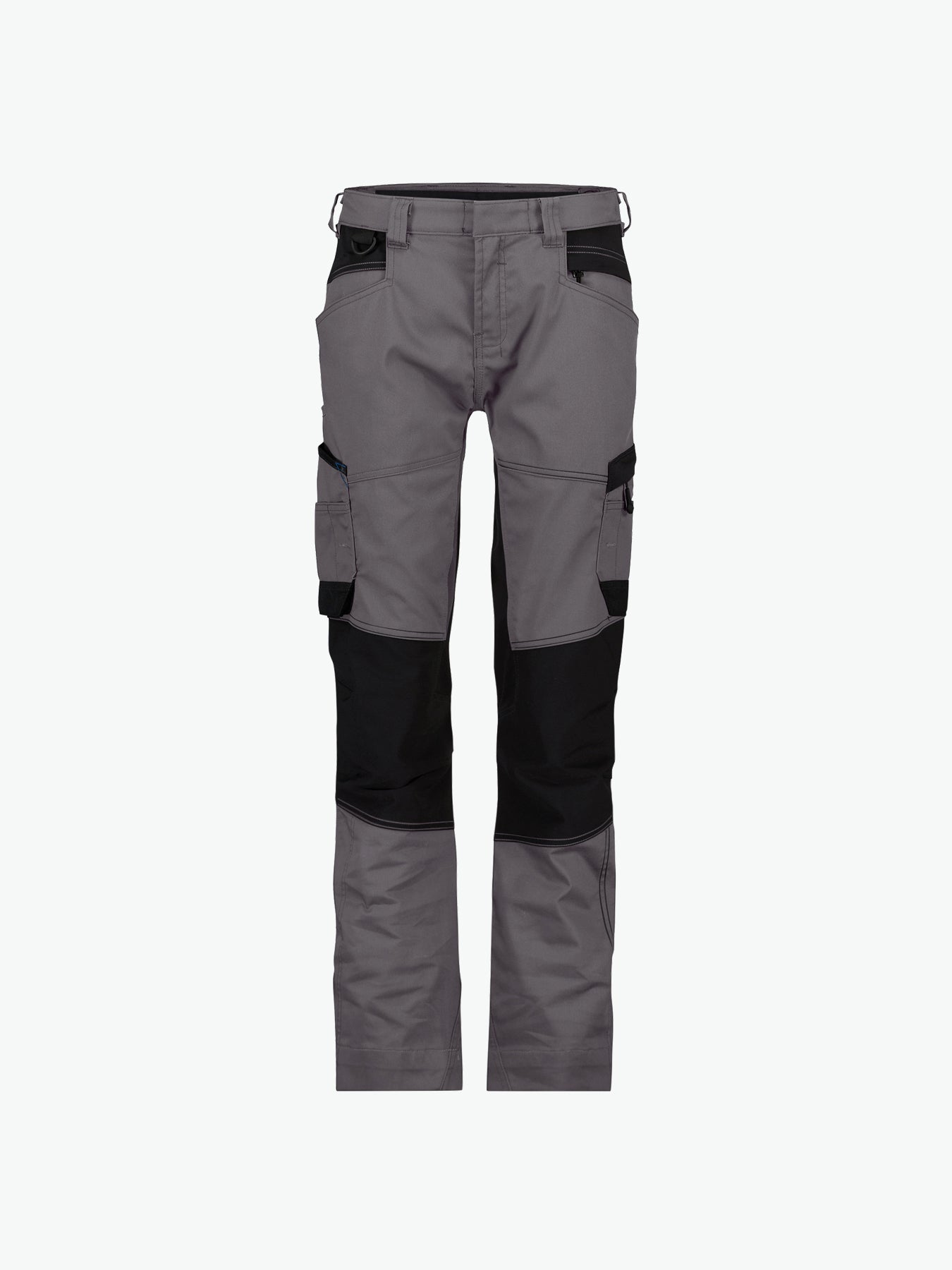 Dassy Helix Women Werkbroek met stretch voor dames - Antracietgrijs/Zwart Werkbroek Dames Dassy