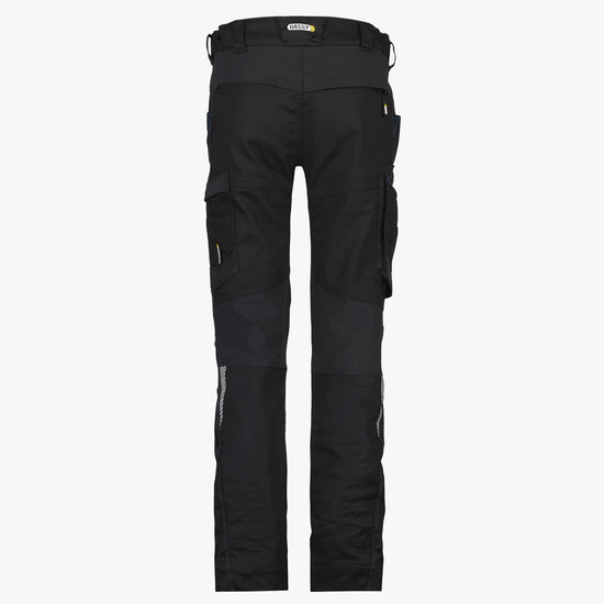 Dassy Helix Women Werkbroek met stretch voor dames - Zwart Werkbroek Dassy