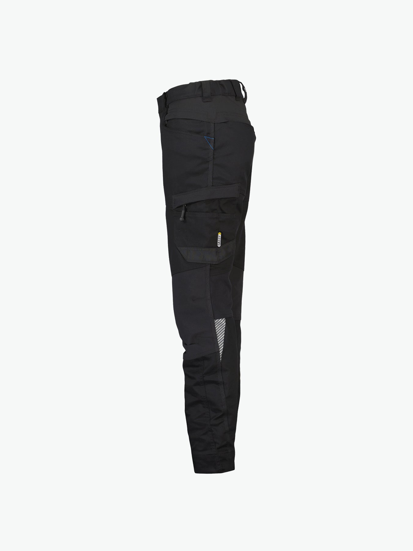 Dassy Helix Women Werkbroek met stretch voor dames - Zwart Werkbroek Dassy