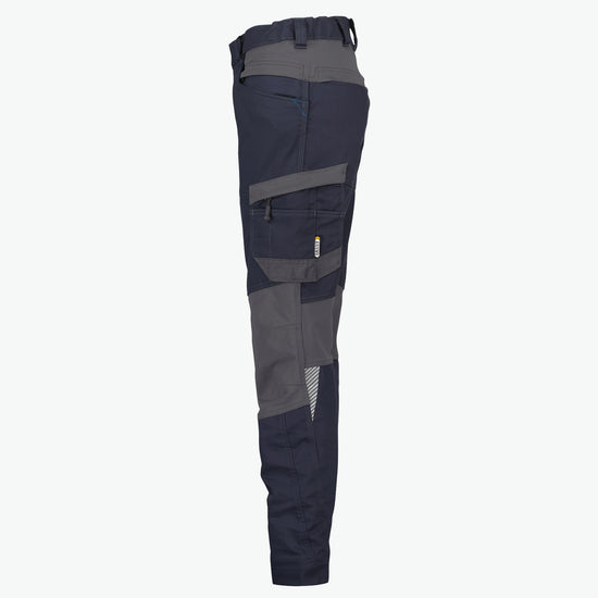 Dassy Helix Women Werkbroek met stretch voor dames - Nachtblauw/Antracietgrijs Werkbroek Dames Dassy