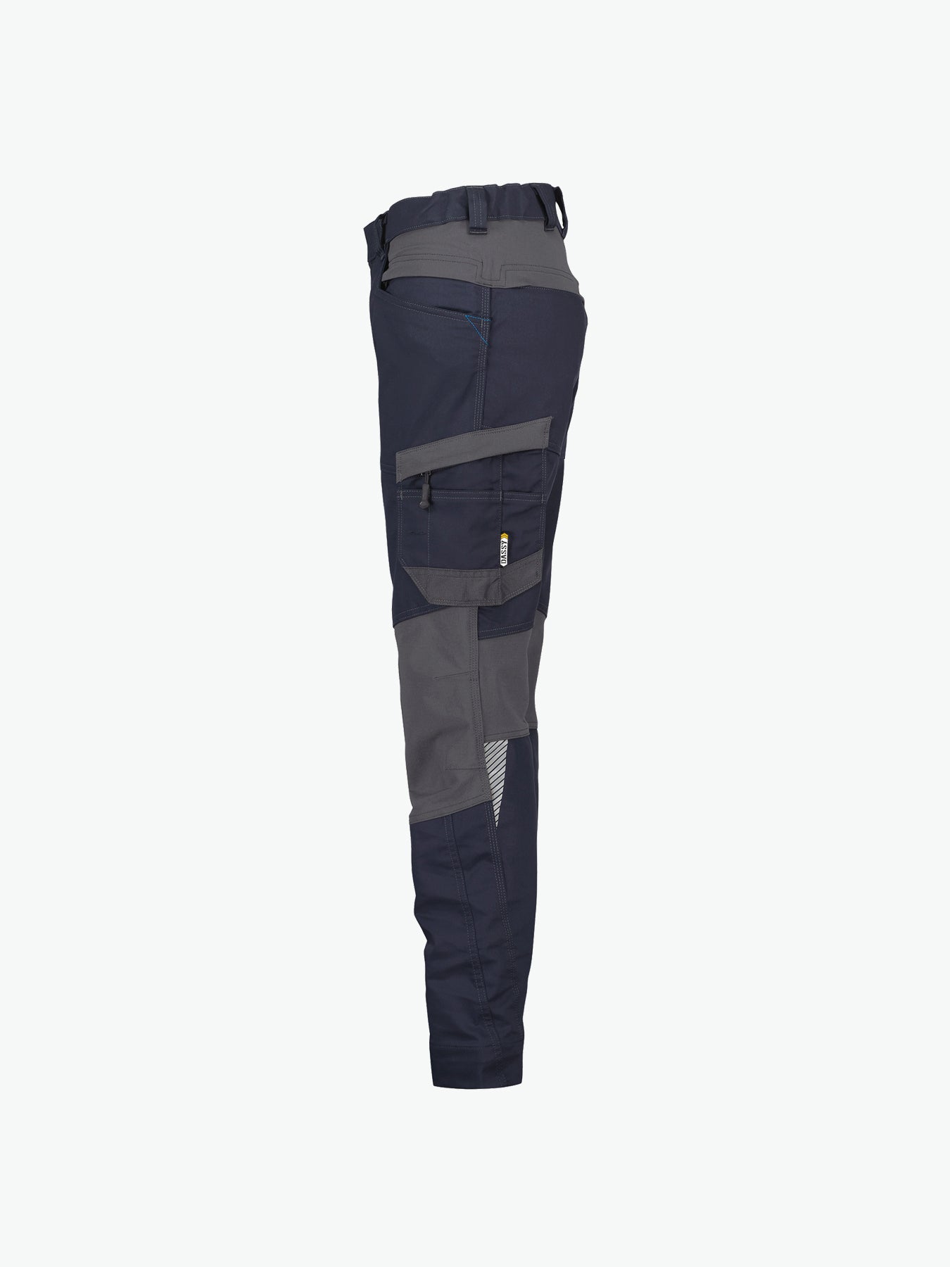 Dassy Helix Women Werkbroek met stretch voor dames - Nachtblauw/Antracietgrijs Werkbroek Dames Dassy