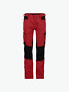 Dassy Helix Women Werkbroek met stretch voor dames - Rood/Zwart Werkbroek Dames Dassy