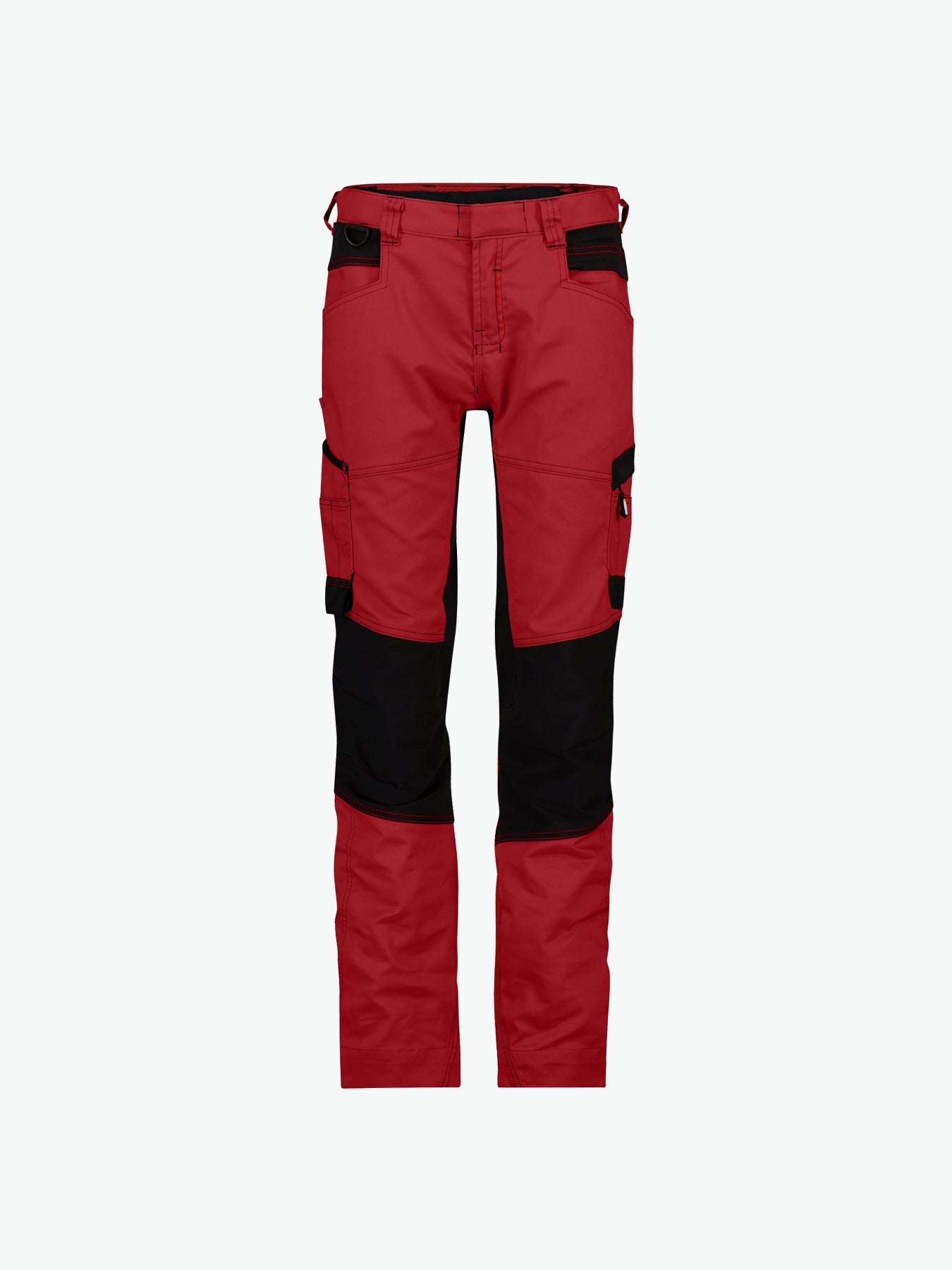 Dassy Helix Women Werkbroek met stretch voor dames - Rood/Zwart Werkbroek Dames Dassy