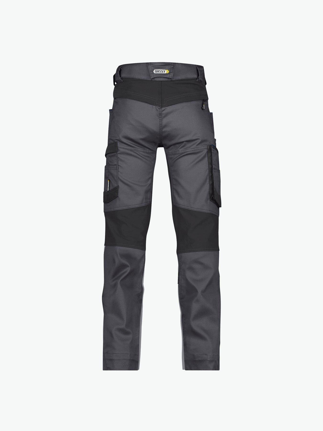 Dassy Helix Werkbroek met stretch - Antracietgrijs/Zwart Werkbroek Dassy