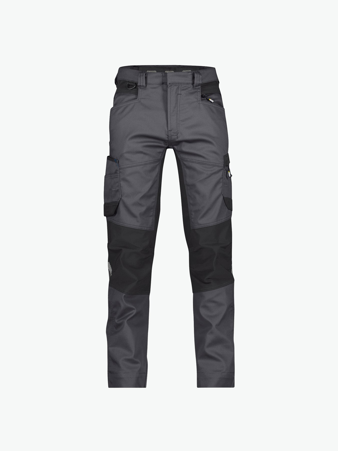 Dassy Helix Werkbroek met stretch - Antracietgrijs/Zwart Werkbroek Dassy