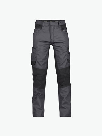 Dassy Helix Werkbroek met stretch - Antracietgrijs/Zwart Werkbroek Dassy