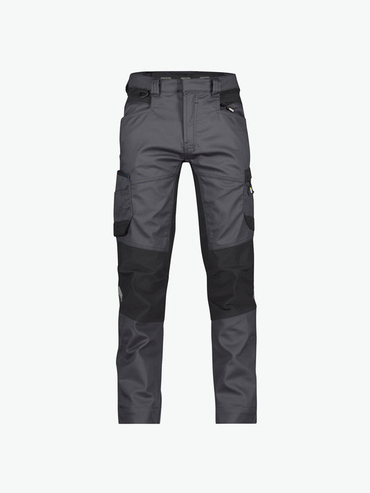 Dassy Helix Werkbroek met stretch - Antracietgrijs/Zwart Werkbroek Dassy
