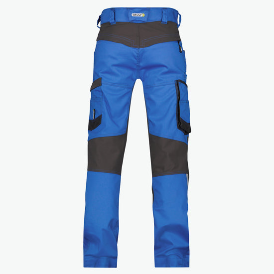 Dassy Helix Werkbroek met stretch - Azuurblauw/Antracietgrijs Werkbroek Dassy