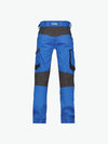 Dassy Helix Werkbroek met stretch - Azuurblauw/Antracietgrijs Werkbroek Dassy