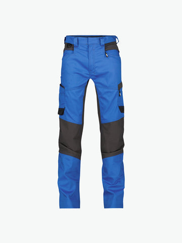 Dassy Helix Werkbroek met stretch - Azuurblauw/Antracietgrijs Werkbroek Dassy