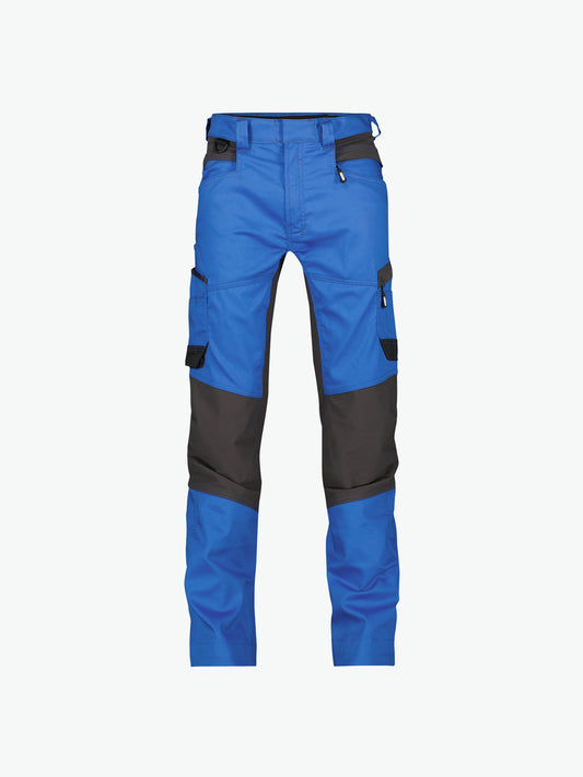 Dassy Helix Werkbroek met stretch - Azuurblauw/Antracietgrijs Werkbroek Dassy