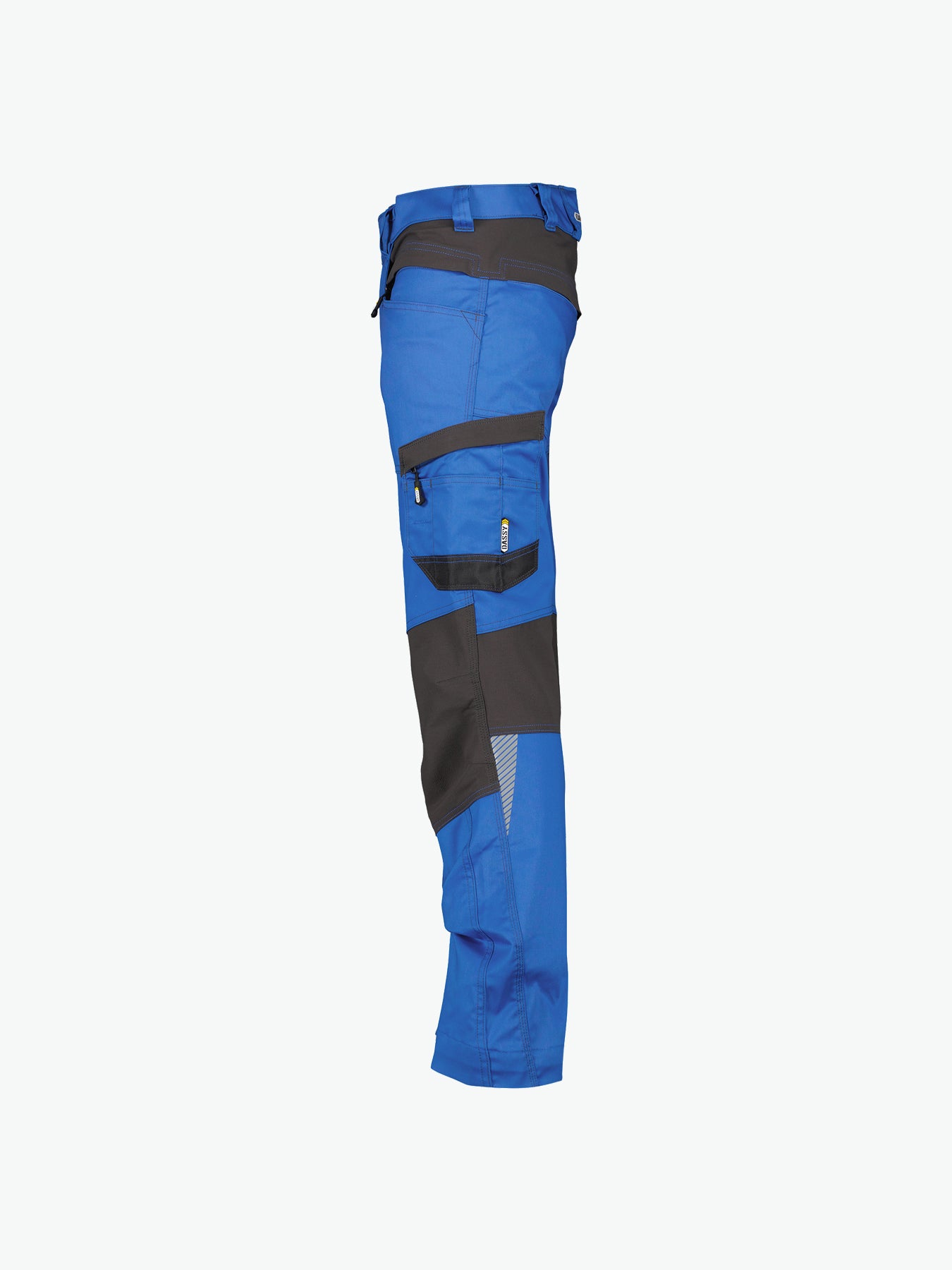 Dassy Helix Werkbroek met stretch - Azuurblauw/Antracietgrijs Werkbroek Dassy