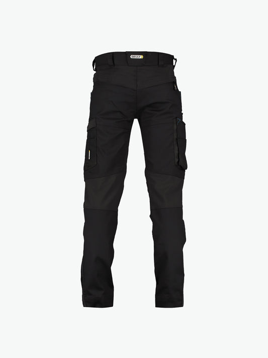 Dassy Helix Werkbroek met stretch - Zwart Werkbroek Dassy