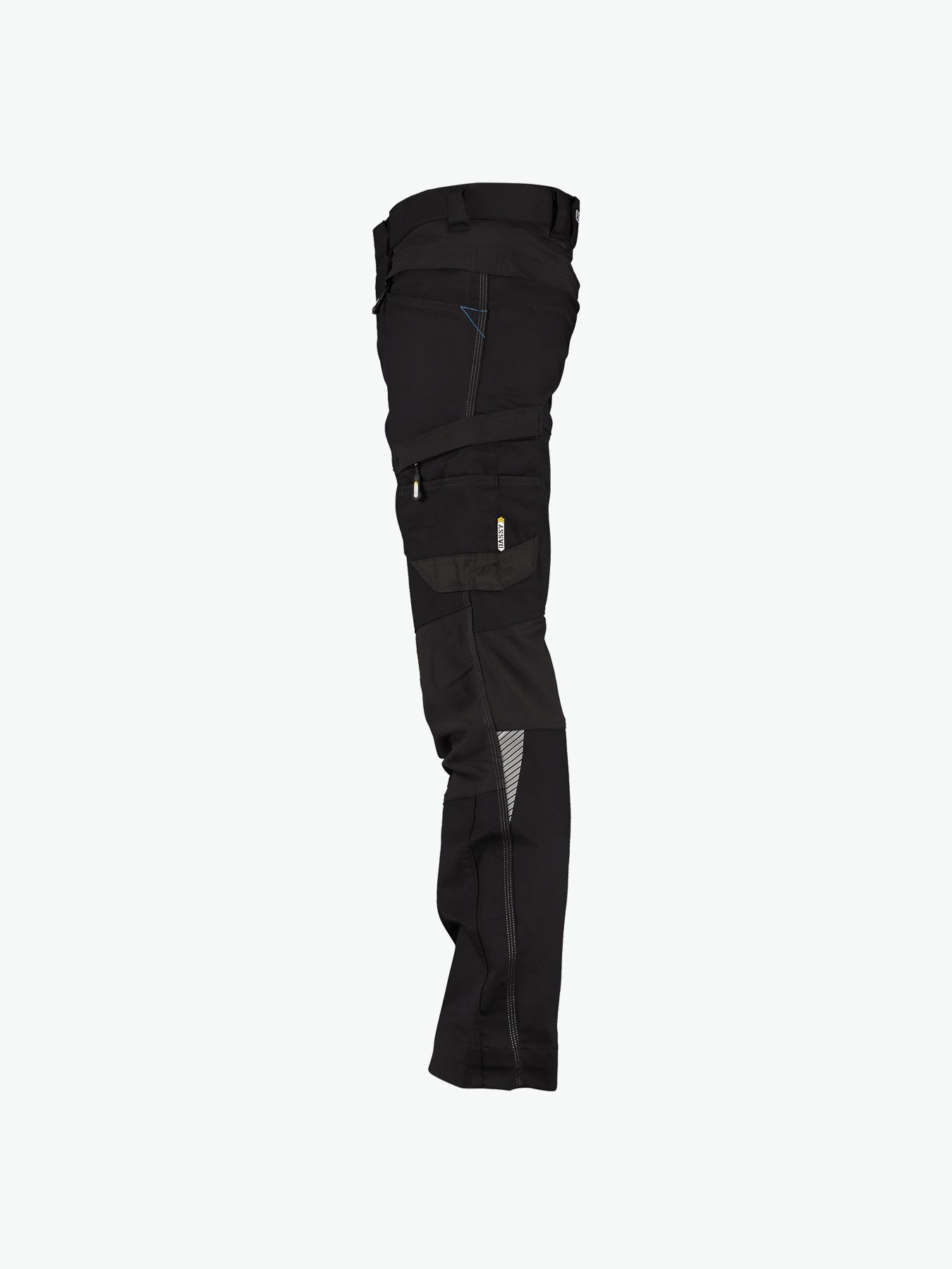 Dassy Helix Werkbroek met stretch - Zwart Werkbroek Dassy