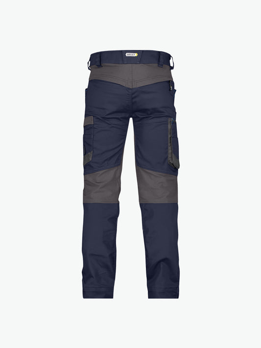 Dassy Helix Werkbroek met stretch - Nachtblauw/Antracietgrijs Werkbroek Dassy