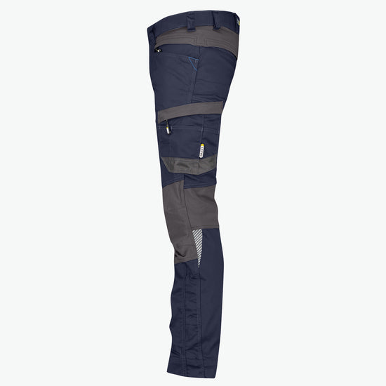 Dassy Helix Werkbroek met stretch - Nachtblauw/Antracietgrijs Werkbroek Dassy