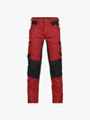 Dassy Helix Werkbroek met stretch - Rood/Zwart Werkbroek Dassy
