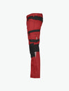 Dassy Helix Werkbroek met stretch - Rood/Zwart Werkbroek Dassy