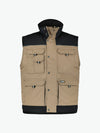 Dassy Hulst Tweekleurige bodywarmer - Beige/Zwart Werkvest Dassy