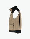 Dassy Hulst Tweekleurige bodywarmer - Beige/Zwart Werkvest Dassy