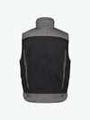Dassy Hulst Tweekleurige bodywarmer - Zwart/Cementgrijs Werkvest Dassy