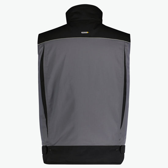Dassy Hulst Tweekleurige bodywarmer - Cementgrijs/Zwart Werkvest Dassy