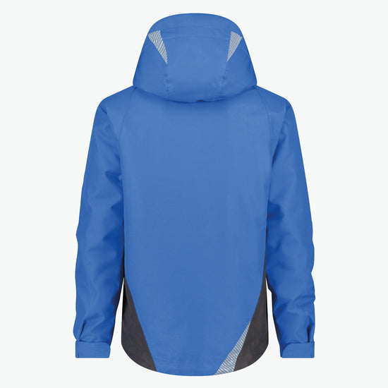 Dassy Hyper Wind- en waterdichte werkjas - Azuurblauw/Antracietgrijs Werkjas Dassy