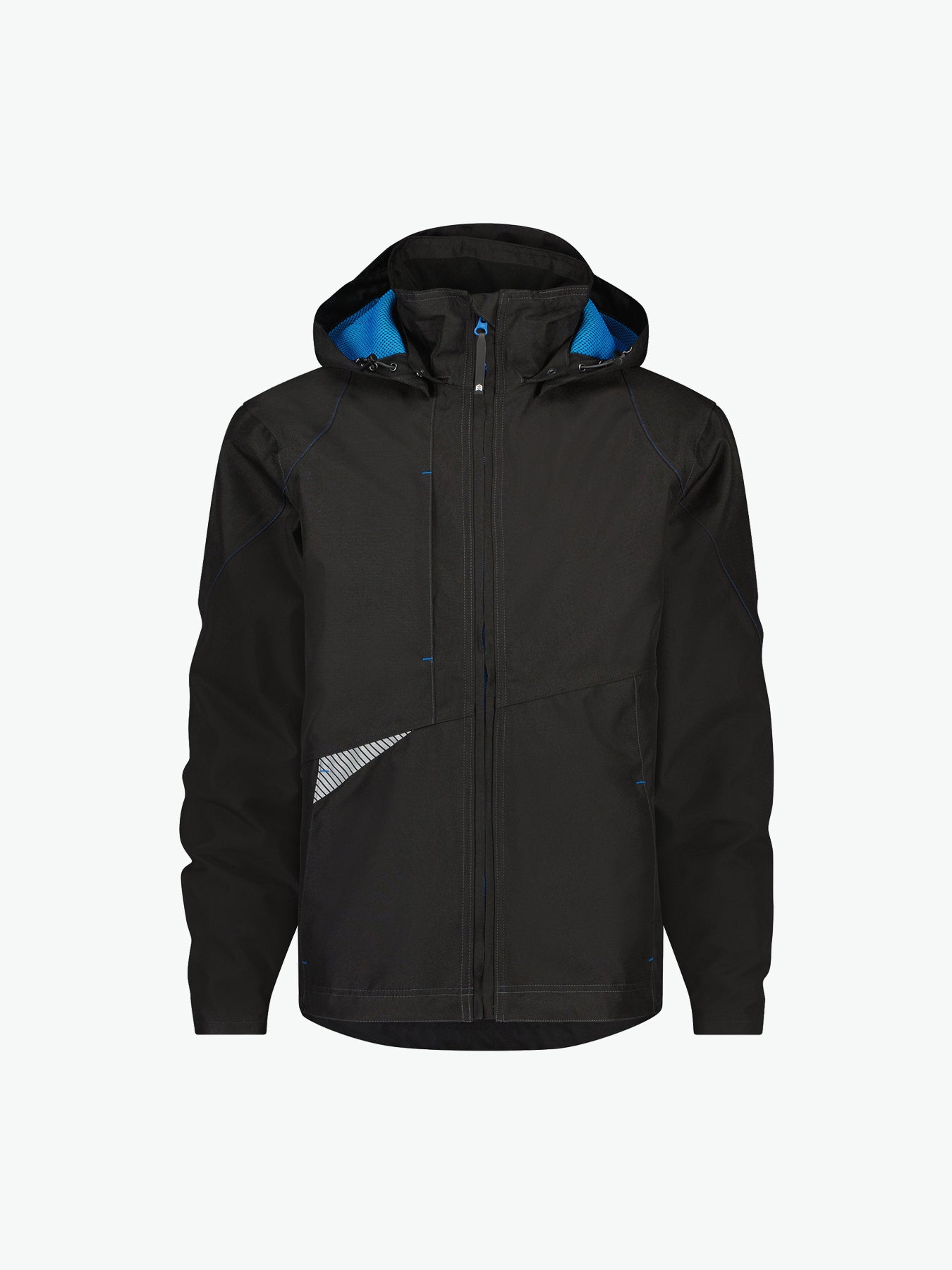Dassy Hyper Wind- en waterdichte werkjas - Zwart Werkjas Dassy
