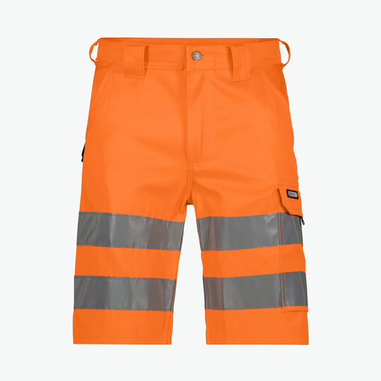 Dassy Idaho Hogezichtbaarheidsshort - Fluo-Oranje Korte Broek HiVis Dassy