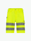 Dassy Idaho Hogezichtbaarheidsshort - Fluogeel Korte Broek HiVis Dassy