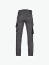 Dassy Impax Stretch werkbroek met kniezakken - Antracietgrijs/Zwart Werkbroek Dassy