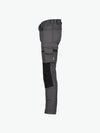 Dassy Impax Stretch werkbroek met kniezakken - Antracietgrijs/Zwart Werkbroek Dassy