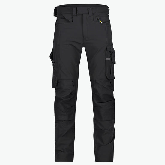 Dassy Impax Stretch werkbroek met kniezakken - Zwart Werkbroek Dassy