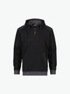 Dassy Indy Sweater met kap - Zwart/Antracietgrijs Werksweater Dassy