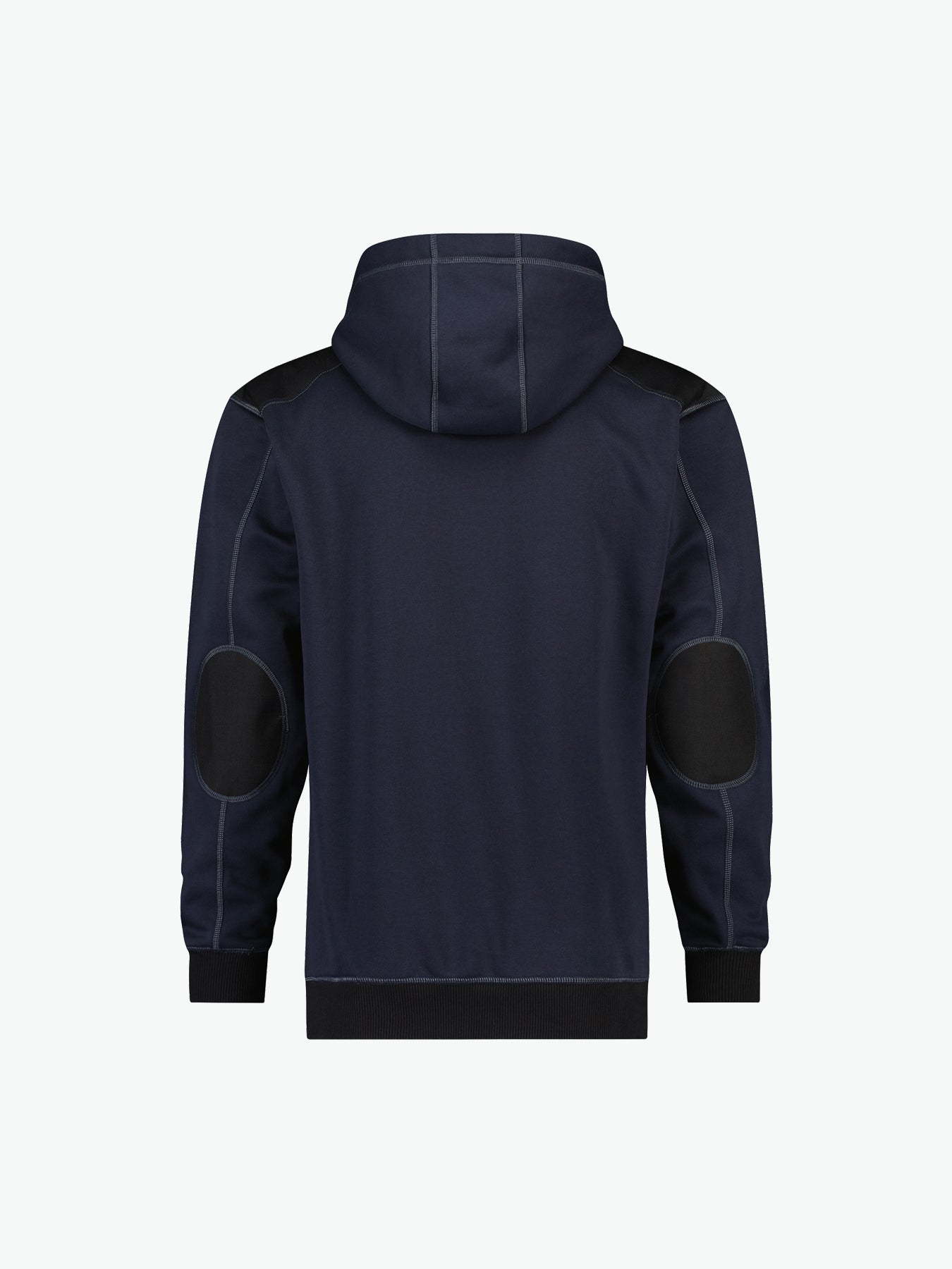 Dassy Indy Sweater met kap - Nachtblauw/Zwart Werksweater Dassy