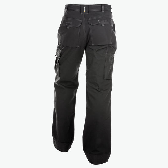 Dassy Jackson Canvas werkbroek met kniezakken - Zwart Werkbroek Dassy